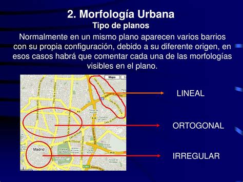 Ppt Comentario Del Plano Urbano Powerpoint Presentation Free