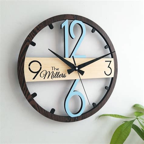 Custom Wall Clock - Etsy