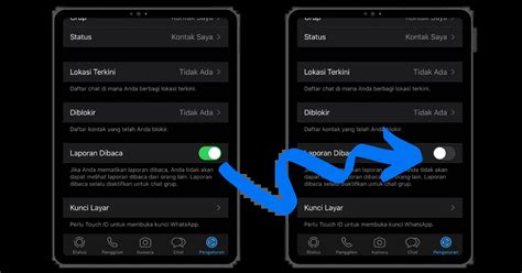 Cara Menonaktifkan Dan Aktifkan Centang Biru Chat Whatsapp