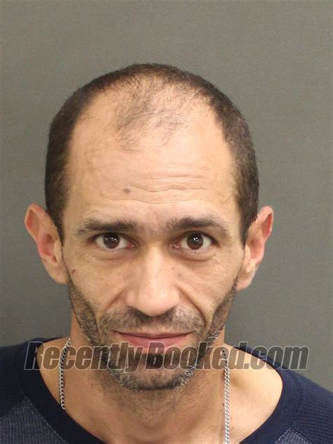 Recent Booking Mugshot For JESUS RAFAEL FUENTESMIRANDA In Orange