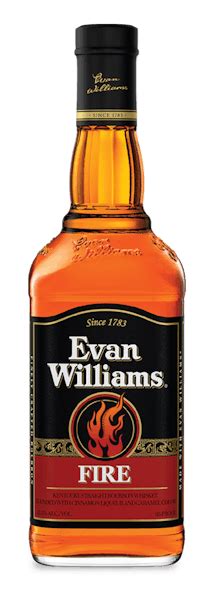 Evan Williams Fire 750ml Bourbon