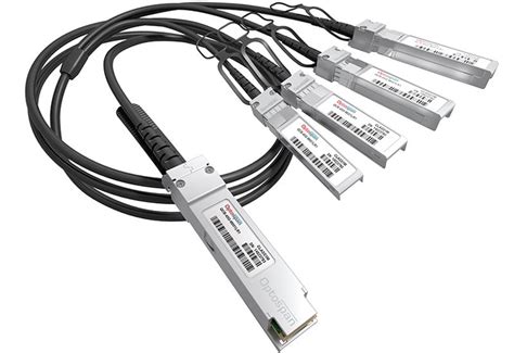 Extreme Gb C Qsfp Compatible G Qsfp To Xsfp Dac Breakout