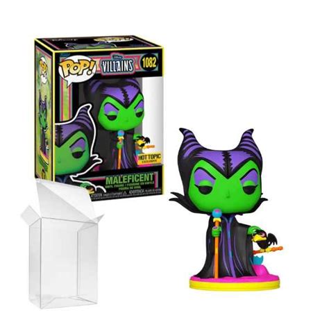 Funko Pop Disney Villains Maleficent Blacklight Hot Topic Exclusive Pops Portal
