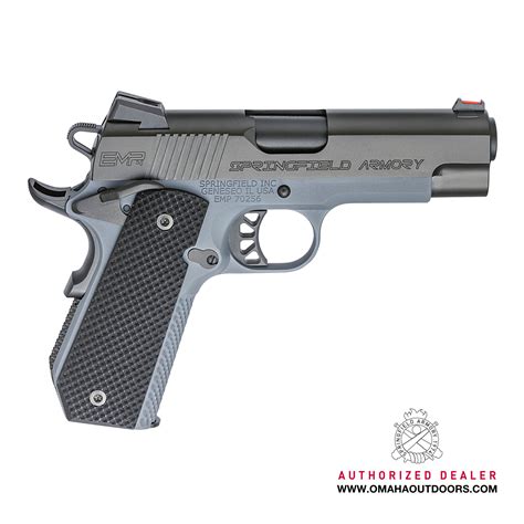 Springfield 1911 Emp Lightweight Champion Tactical Gray 4 Pistol 9 Rd 9mm Pi9229y