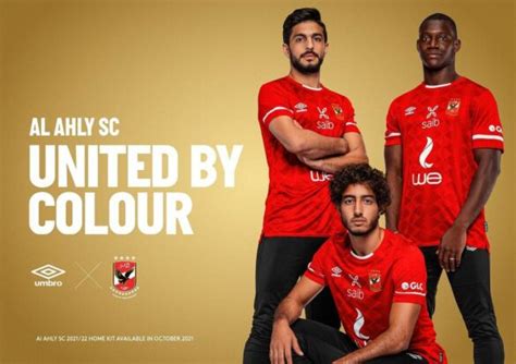 Novas Camisas Do Al Ahly Sc Umbro Mantos Do Futebol