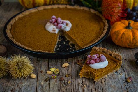 Gesunder Pumpkin Pie Vegan Glutenfrei Rezept Mrs Flury Mrs Flury