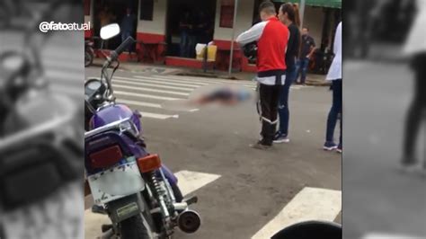 Trag Dia Motociclista Morre Ap S Grave Acidente No Centro De Arapongas