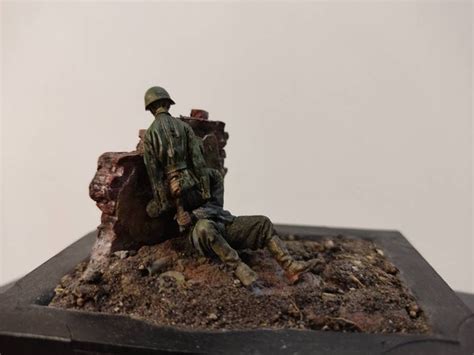 Handmade 1/35 Scale Military Diorama - Etsy