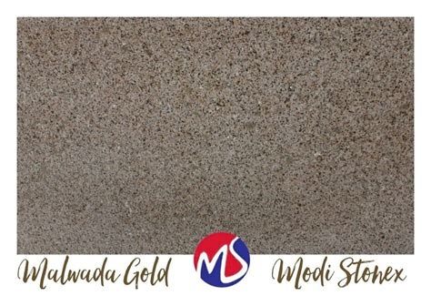 Slab Polished Malwada Gold Granite Flooring Thickness Mm At Rs