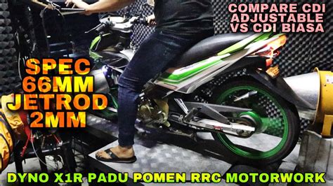 DYNO X1R 66 JET 2 POMEN RRC COMPARE CDI RACING ADJUSTABLE CDI