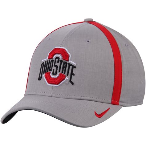 Ohio State Buckeyes Nike 2017 Aerobill Sideline Swoosh Coaches