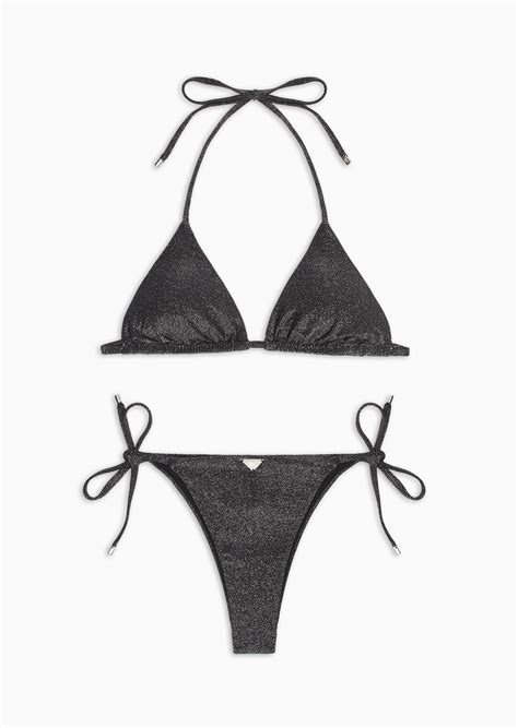 Bikini De Tri Ngulo De L Rex Con Relleno Emporio Armani Mujer