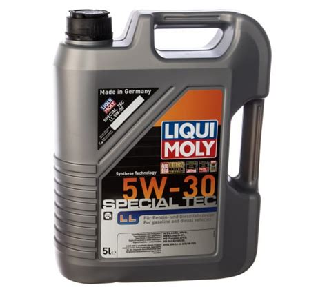 НС синтетическое моторное масло LIQUI MOLY Special Tec LL 5W 30 5л 8055