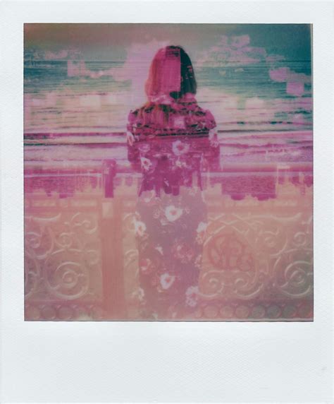 A Silhouette of a Girl on a Polaroid · Free Stock Photo