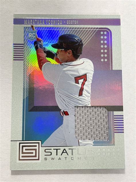 Panini Status Jersey Relic Rookie Card Masataka Yoshida