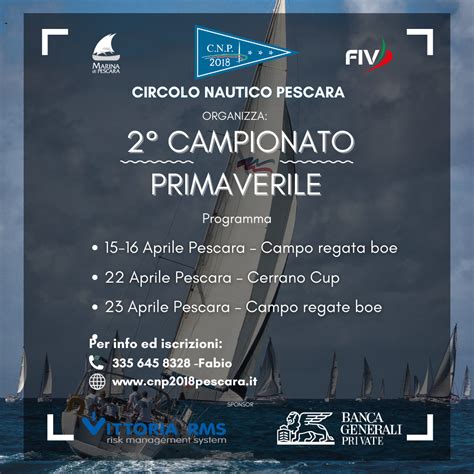 Campionato Primaverile Aprile Circolo Nautico Pescara