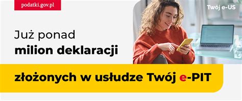 Już 1 Mln Zeznań Złożonych Przez Twój E Pit Ministerstwo Finansów