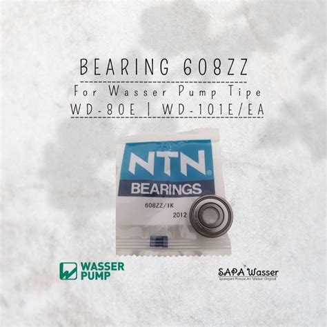 Jual Bearing Zz Pompa Celup Wasser Wd E Wd E Ea Shopee