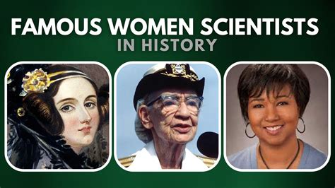 10 Famous Women Scientists In History