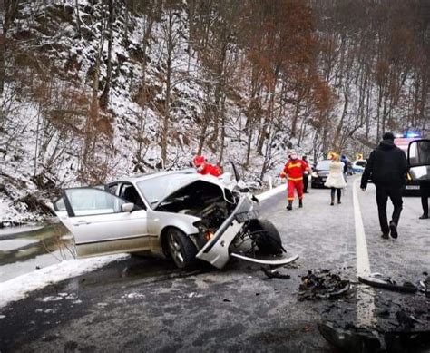 Accident grav între localitățile Romuli și Fiad Unul dintre șoferi a