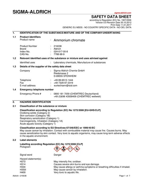 Ammonium chromate SA.pdf | DocDroid