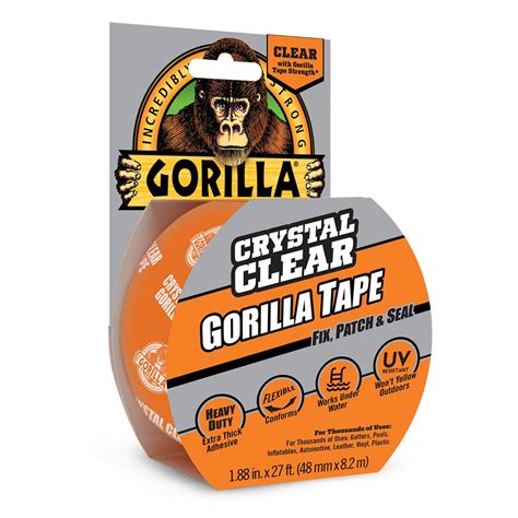 Crystal Clear Gorilla Tape | Gorilla Glue