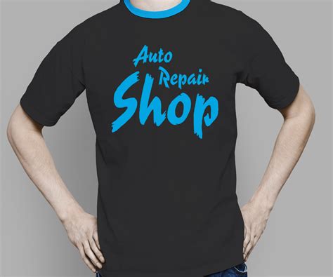 Elegant Playful Shop T Shirt Design For Elite Auto Repair By