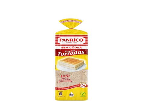 Pão Panrico Forma Sem Côdea Especial Torradas 510g Auchan