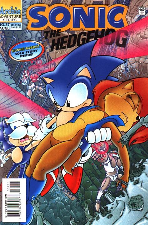 Archie Sonic the Hedgehog Issue 37 - Mobius Encyclopaedia - Sonic the ...