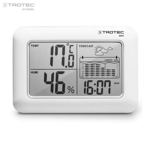 Trotec Thermo Hygrom Tre Station M T O Bz Thermom Tre