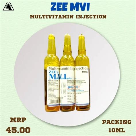 Multivitamin Injection 10 Ml Mvi At Rs 5 Pack MVI Injection In