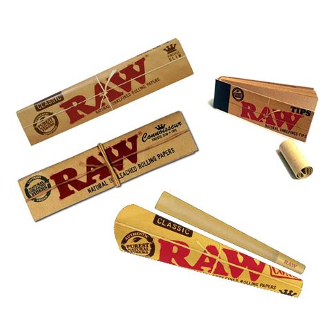 NEW RIZLA KING SIZE BAMBOO ROLLING PAPERS WITH RAW HEMP NATURAL