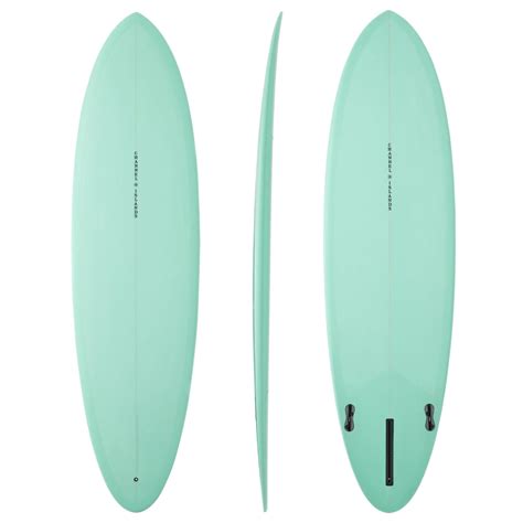 Channel Islands Ci Mid Midlength Surfboard Opaque Aqua 610