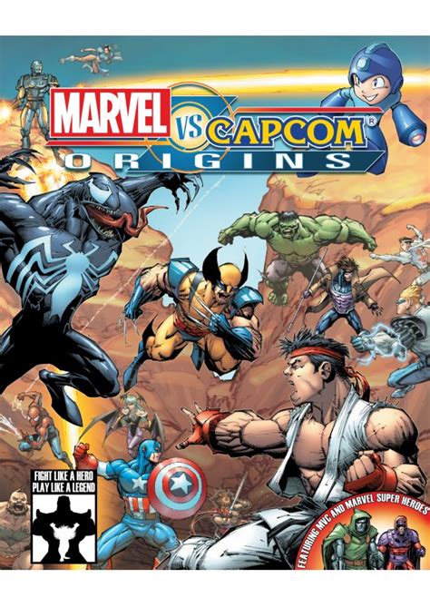 Carátula de Marvel vs Capcom Origins para PS3