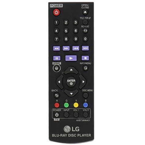 Akb Lg Blu Ray Disc Player Remote Control Home Depot Repair Parts