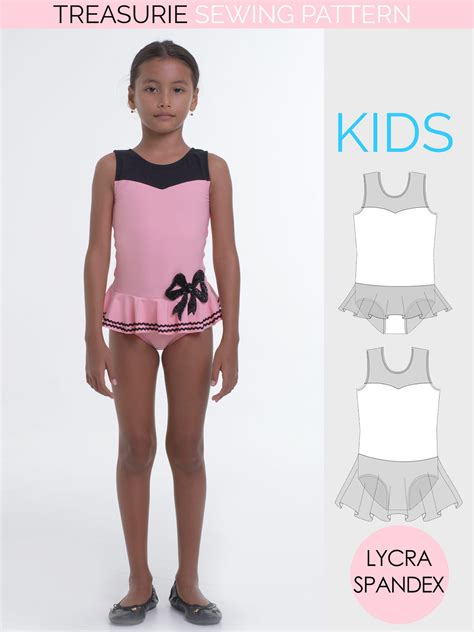 Leotard Patterns Swimsuit Patterns Leotard 9 Girls L509 Treasurie