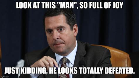 Defeated Devin Nunes Imgflip