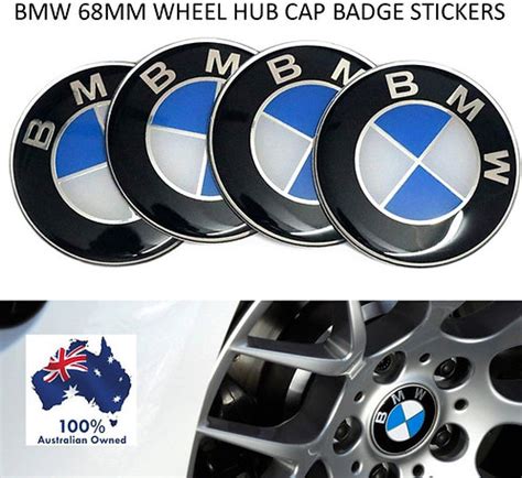 X Mm Bmw Alloy Wheel Centre Wheel Badge Hub Cap Stickers Eslighting