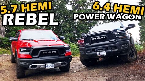 Ram Rebel Vs Power Wagon Comparison Review Truck Central Youtube