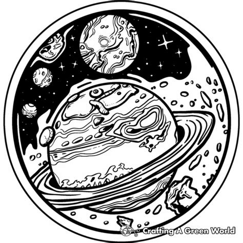 Uranus Coloring Pages - Free & Printable!