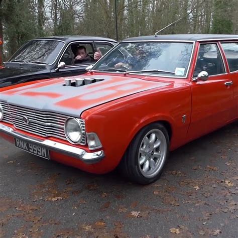 1973 Mk3 Ford Cortina Cosworth V6 Drifting Out Of Junction Youtube