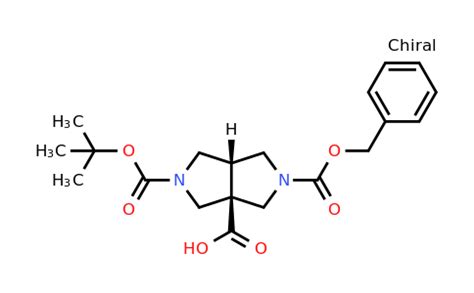 CAS 1217766 30 7 Cis 2 Boc 5 Cbz 6a H Hexahydro Pyrrolo 3 4 C Pyrrole