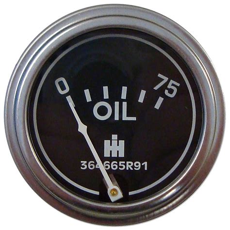 Oil Pressure Gauge Ih Farmall Tractor