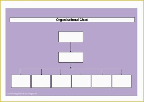 Free Hierarchy Chart Template