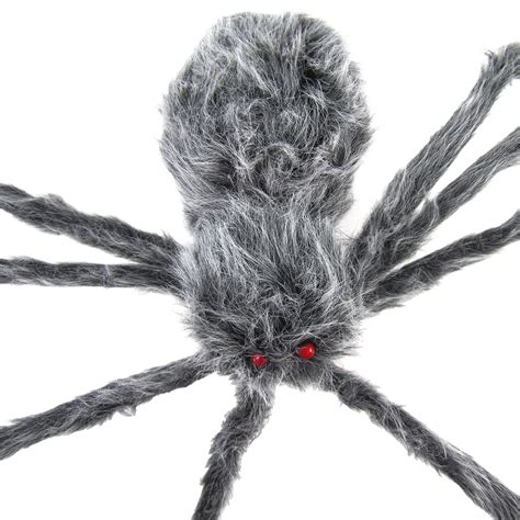 Huge Poseable Furry Spider Haunted House Prop Halloween Party Decor