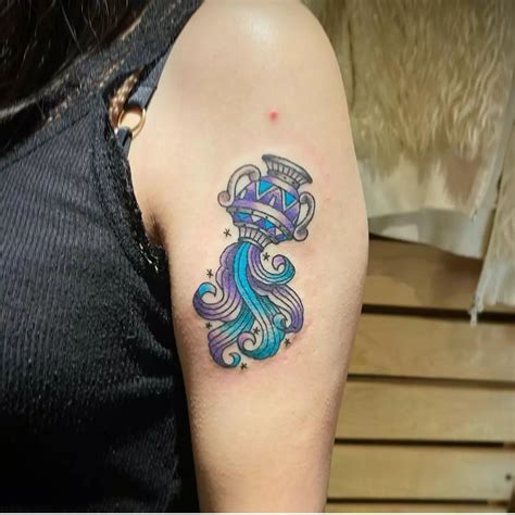 Share 75+ aquarius symbol tattoo latest - vova.edu.vn