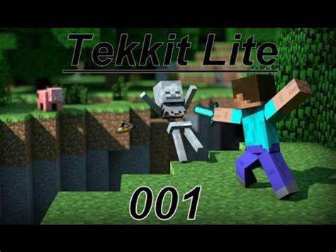 Lets Play Minecraft Season Tekkit Lite Aller Anfang Ist Schwer