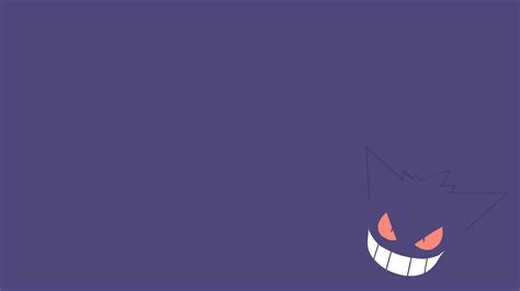 Experience The Spooky World Of Gengar Background Pc And Eerie Designs