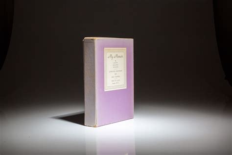 My Memoir - The First Edition Rare Books