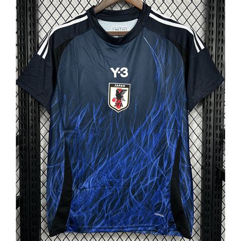 US$ 14.50 - 24-25 Japan Y-3 Home Fans Soccer Jersey - www.gmkits4.com